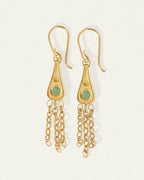 Temple Of The Sun - Talis Earrings Gold