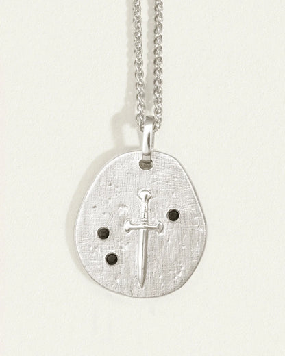 Temple of the Sun - Valor Necklace Spinel - Silver