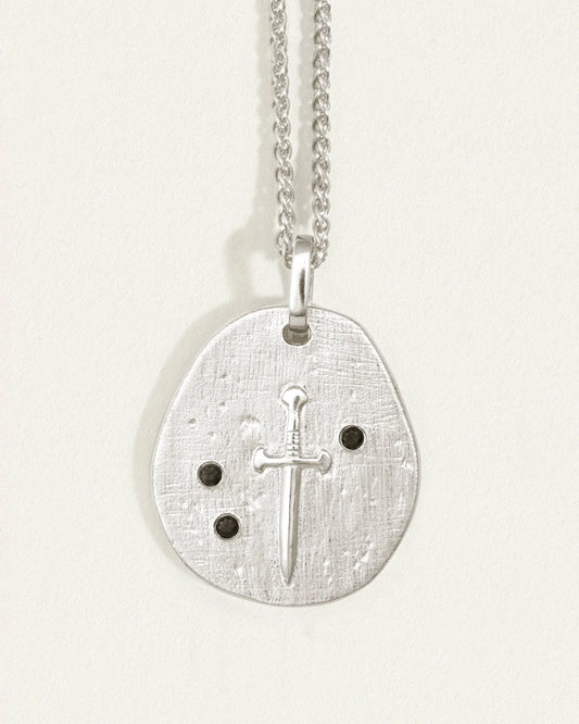 Temple of the Sun - Valor Necklace Spinel - Silver