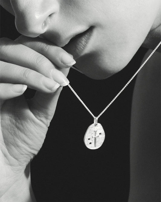 Temple of the Sun - Valor Necklace Spinel - Silver