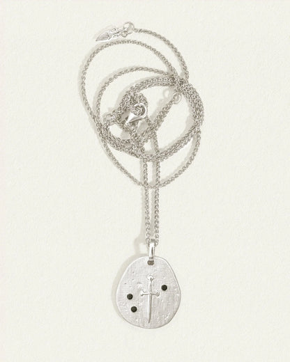 Temple of the Sun - Valor Necklace Spinel - Silver