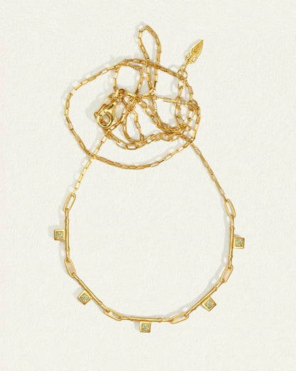Temple of the Sun - Xanthe Necklace - Gold