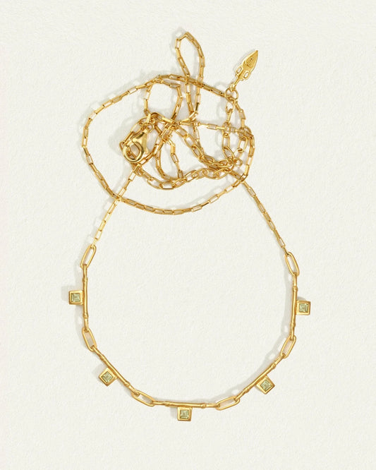 Temple of the Sun - Xanthe Necklace - Gold