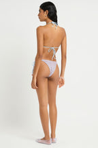 Bond Eye - Beaded Tie Side Vista Brief - Volley Stripe Micro
