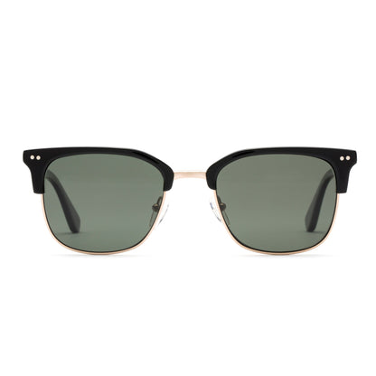 Otis - 100 Club - Black / Brushed Gold / Grey Polarised