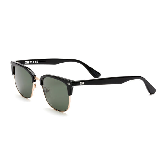 Otis - 100 Club - Black / Brushed Gold / Grey Polarised
