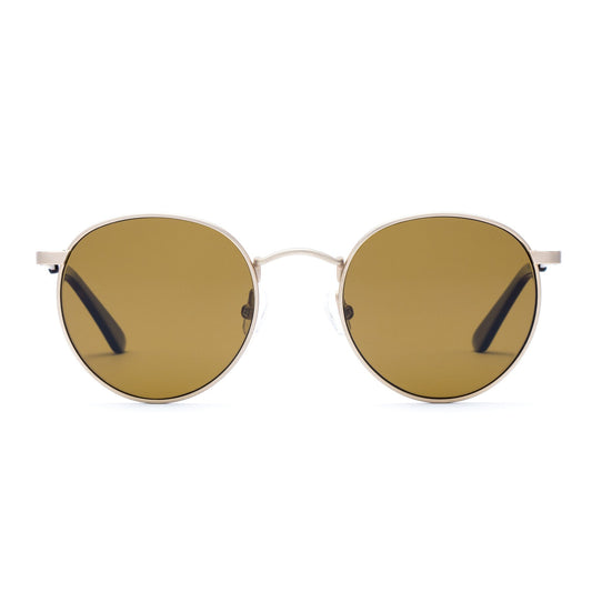 Otis - Flint - Brushed Gold/Brown