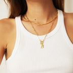 Arms Of Eve - Sylvia Snake Chain Necklace - Gold