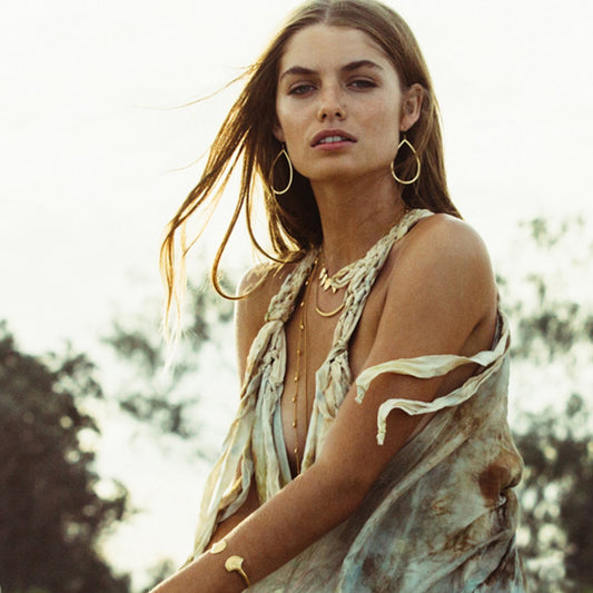 Eleni Shell - Cuff Gold