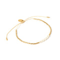 Arms Of Eve - Seline Gold and Pearl Bracelet - Gold