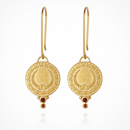 Temple Of The Sun - Ariana - Earrings Gold