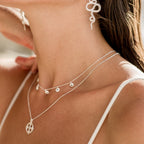 Temple Of The Sun - Blessing Necklace - Silver