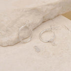 By Charlotte - Grace Hoops - Silver