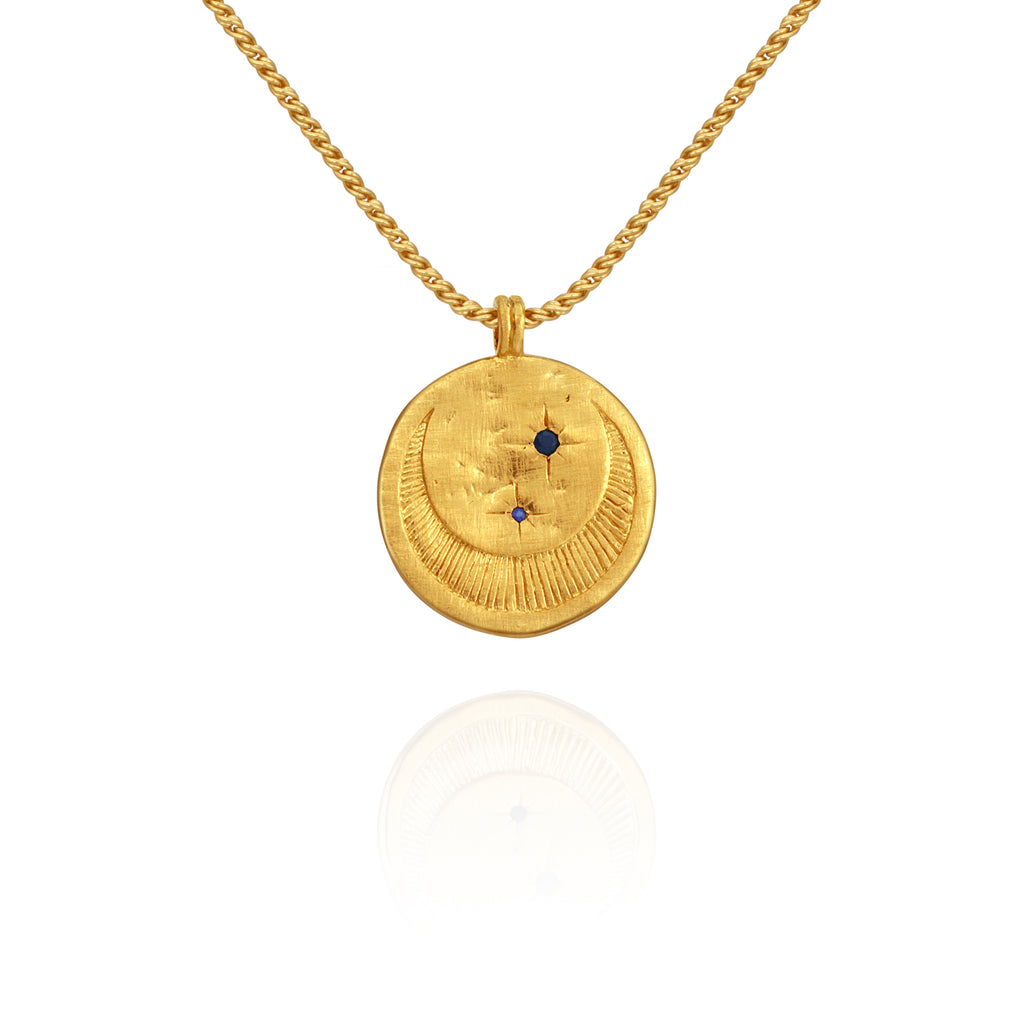 Temple Of The Sun - Celeste Necklace - Gold