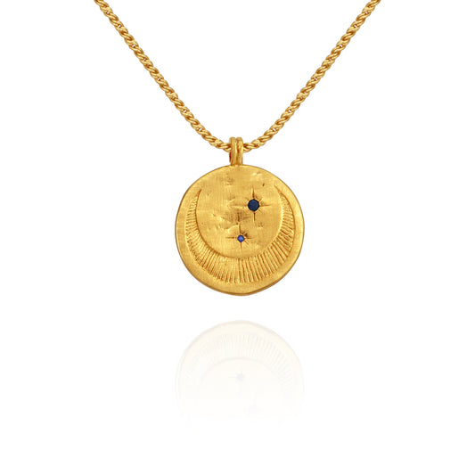 Temple Of The Sun - Celeste Necklace - Gold
