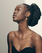 Temple Of The Sun - Arinna Earrings - Sapphire / Gold