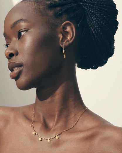 Temple Of The Sun - Eleni Necklace - Gold