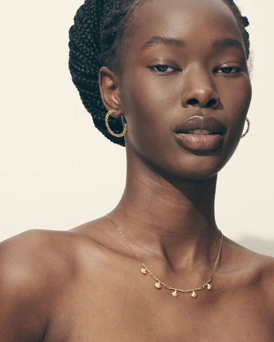 Temple Of The Sun - Eleni Necklace - Gold