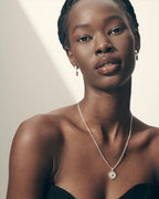Temple Of The Sun - Serene Necklace - Sapphire / Silver