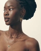 Temple Of The Sun - Zada Necklace - Gold