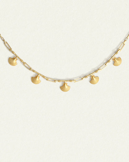 Temple Of The Sun - Eleni Necklace - Gold