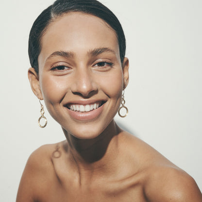 Temple of the Sun - Eliane Earrings - Gold