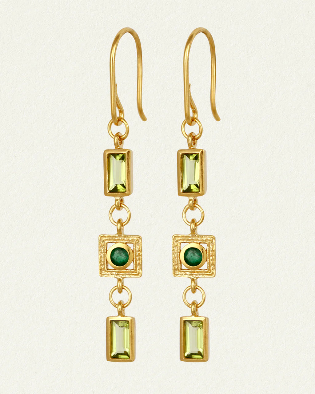 Temple Of The Sun - Florence Earrings - Gold