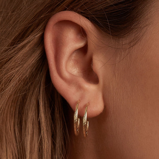 By Charlotte - Devotion Hoops - Gold