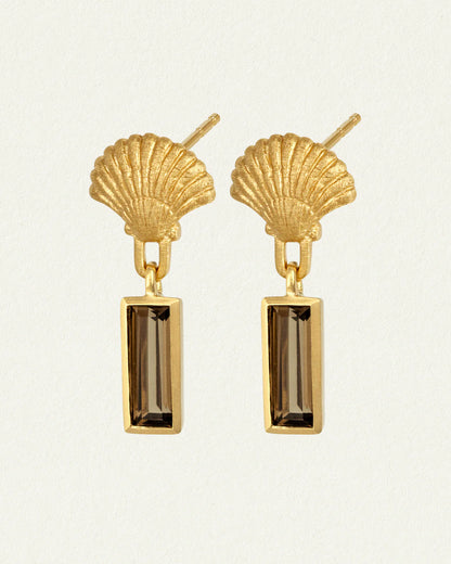 Temple Of The Sun - Hali Earrings - Gold