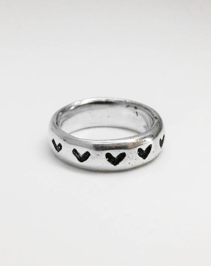 Lox & Chain - Hearts XO Ring