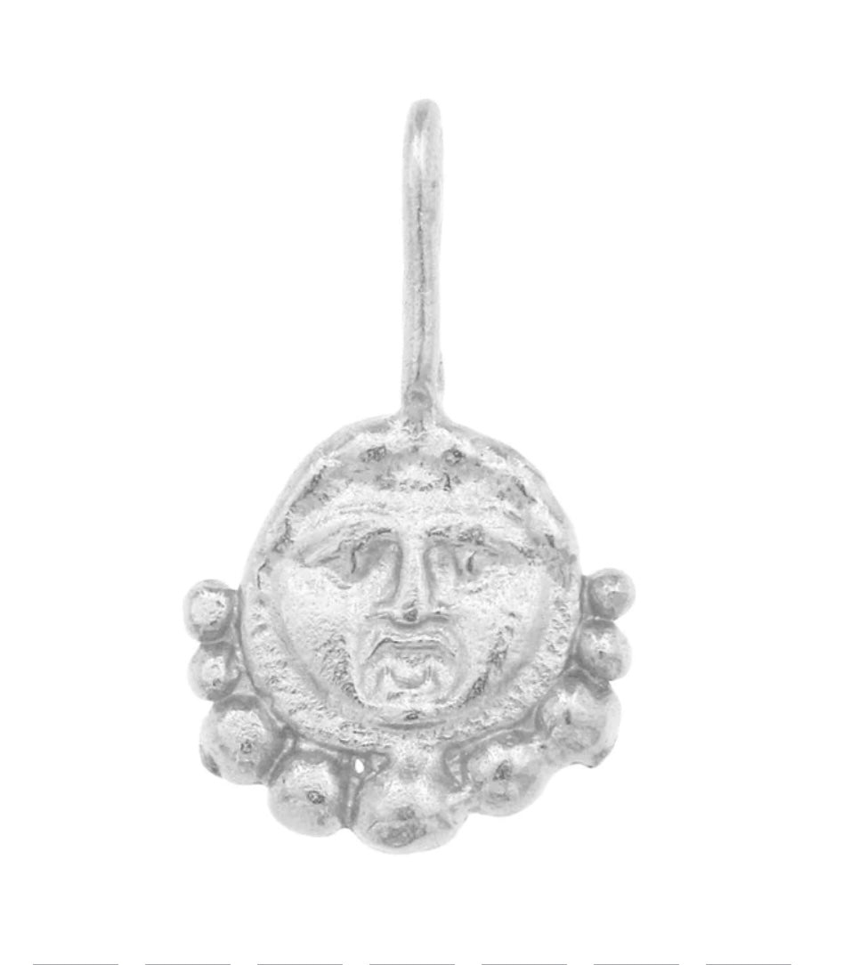 Cleopatra's Bling - Gorgoneion Protection Pendant - Silver