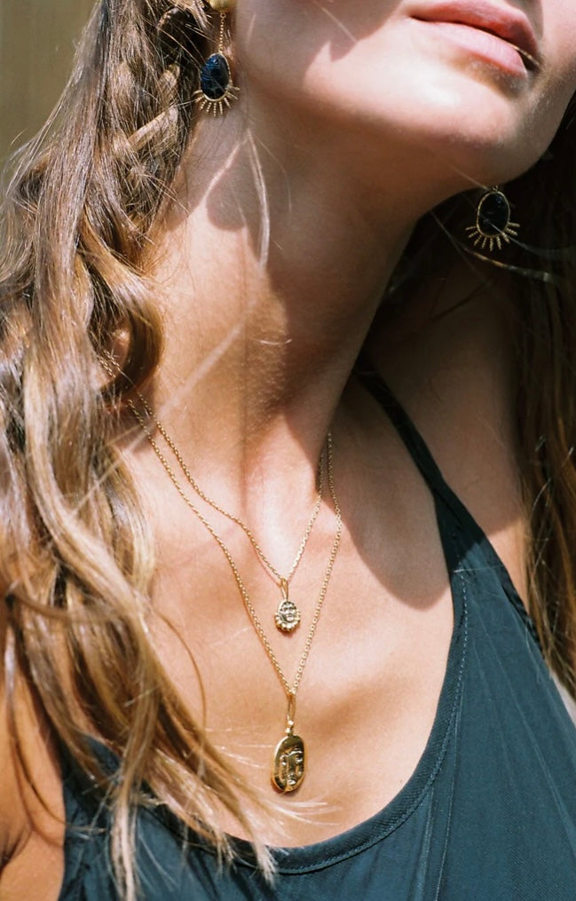 Cleopatra's Bling - Gorgoneion Protection Pendant - Silver