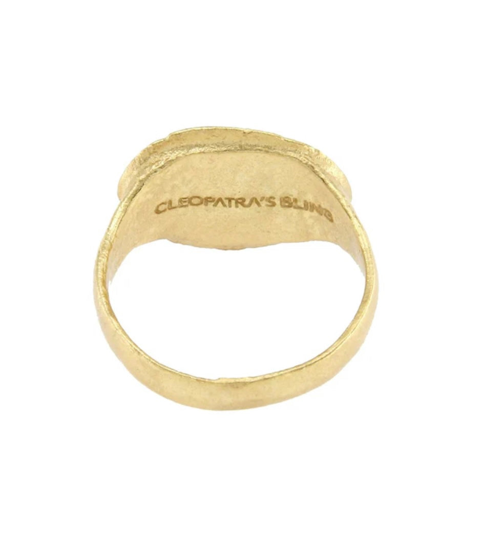 Cleopatra's Bling - Peristera Ring - Gold