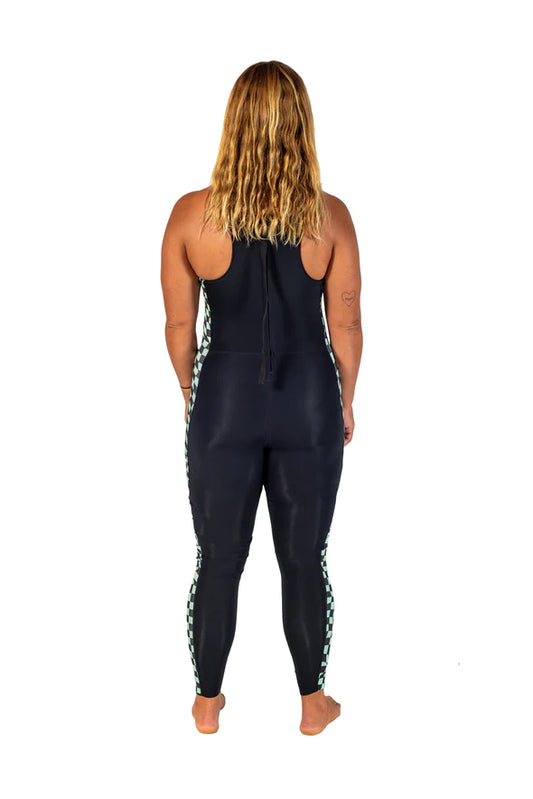 Atmosea - Back Zip Long Jane - Check