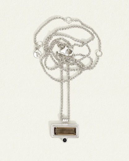 Temple Of The Sun - Pele Necklace - Silver