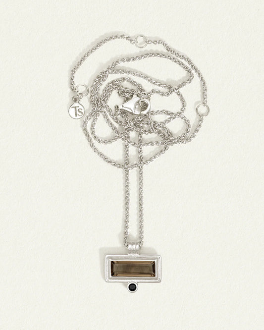 Temple Of The Sun - Pele Necklace - Silver