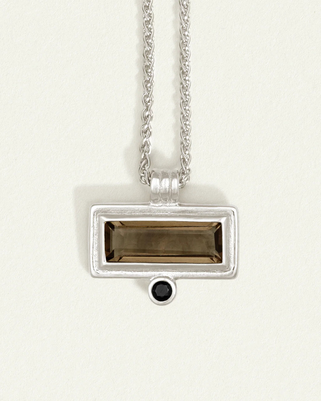 Temple Of The Sun - Pele Necklace - Silver