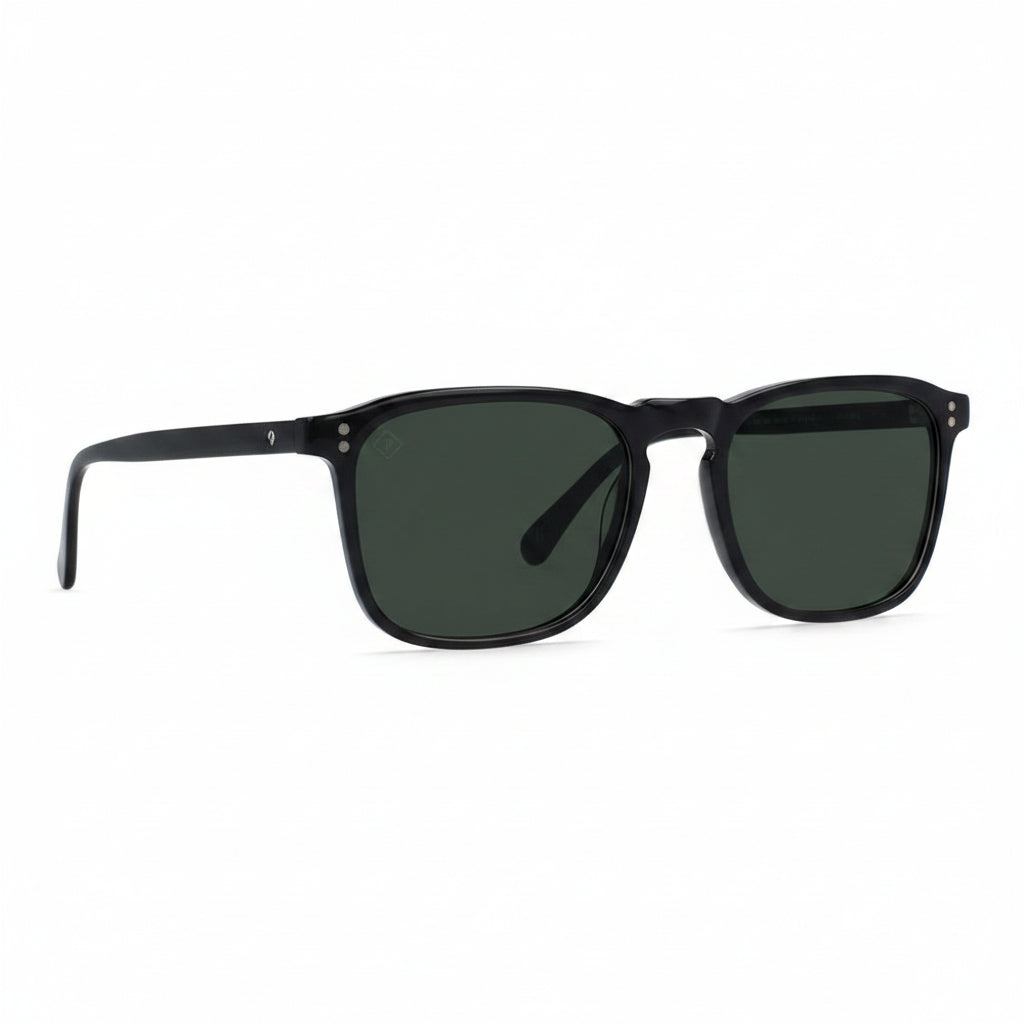 Raen - Wiley 54 - Recycled Black/Green Polarized