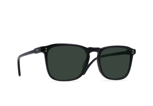 Raen - Wiley 54 - Recycled Black/Green Polarized