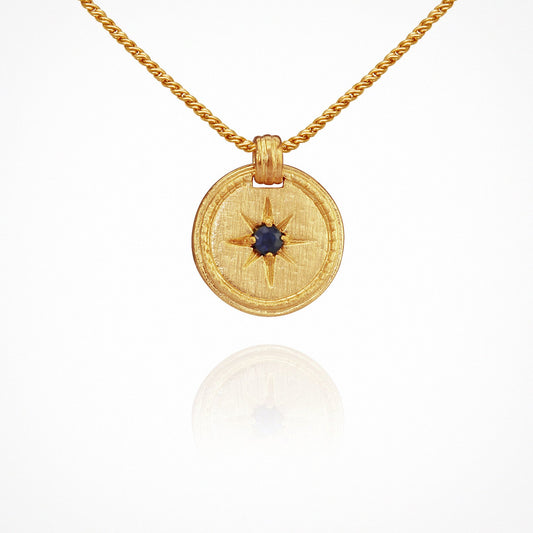 Temple Of The Sun - Stella Necklace - Gold