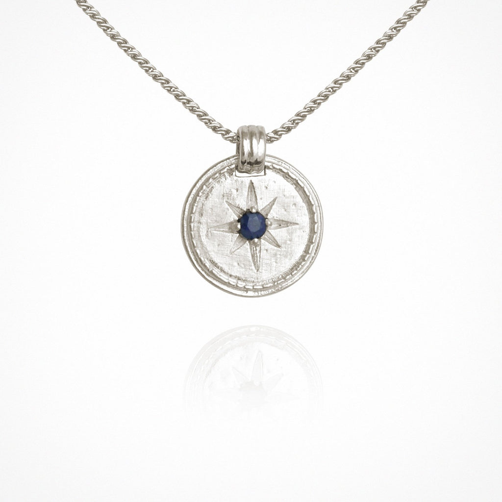 Temple Of The Sun - Stella Necklace - Silver