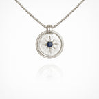 Temple Of The Sun - Stella Necklace - Silver