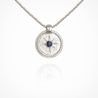 Temple Of The Sun - Stella Necklace - Silver