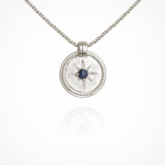 Temple Of The Sun - Stella Necklace - Silver