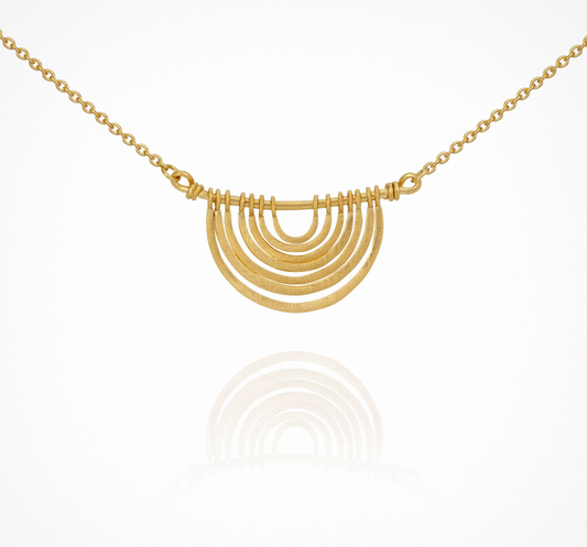 Temple Of The Sun - Baye Necklace - Gold