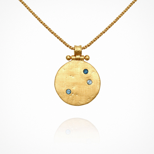 Temple Of The Sun - Agni Necklace - Gold