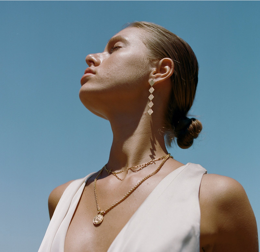 Temple Of The Sun - Leon Necklace - Gold