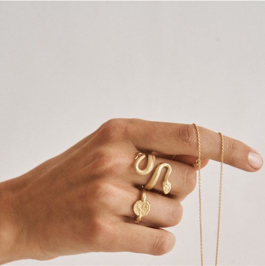 Temple Of The Sun - Aria Ring - Gold
