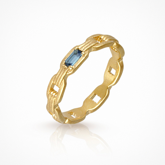 Temple Of The Sun - Ava Ring - Gold