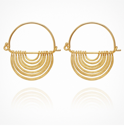 Temple of the Sun - Baye - Earrings Gold